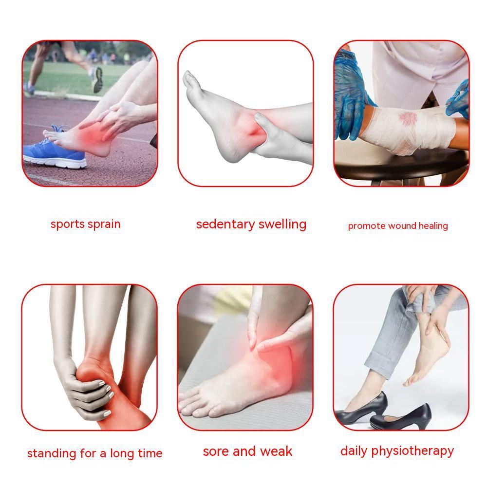 Physical Therapy Ankle Heating Red Light Hot Compress Physical Therapy Tape