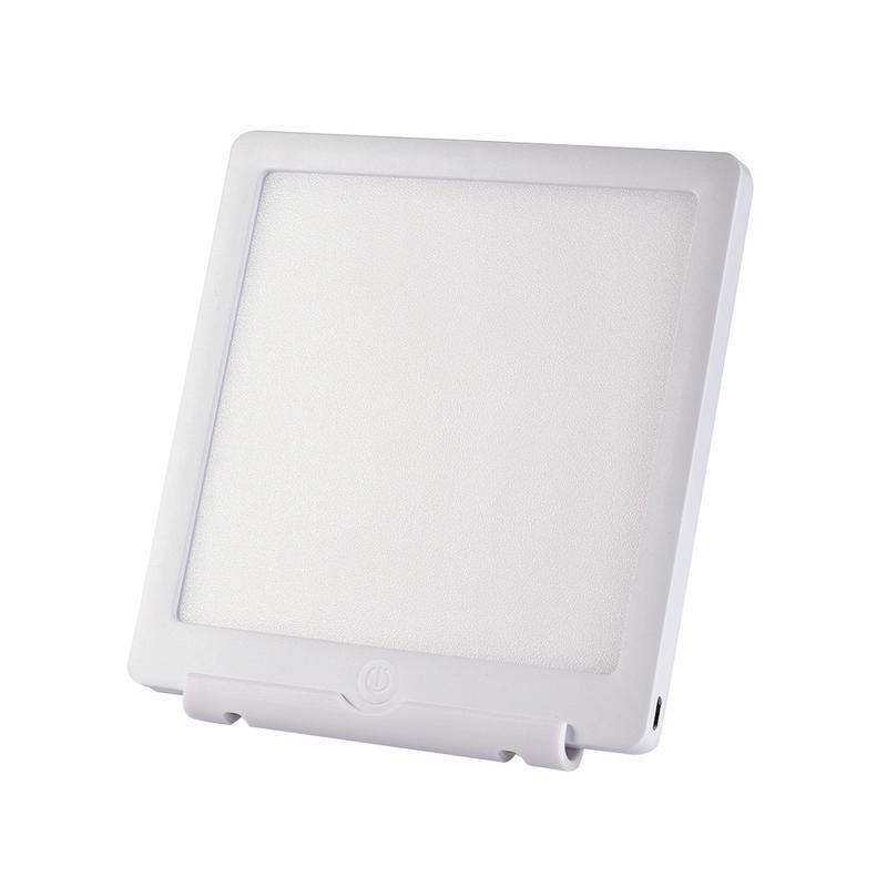 Solar light therapy lamp