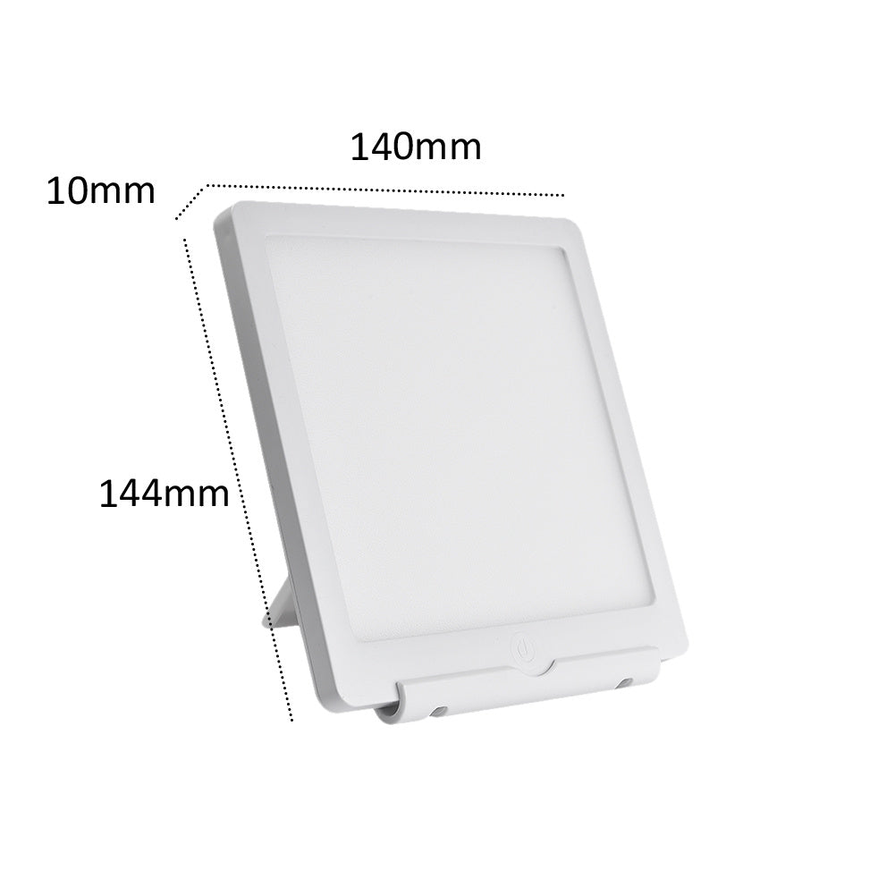 Solar light therapy lamp