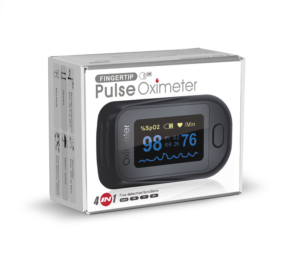 Finger Pulse Oxygen Saturation Monitor